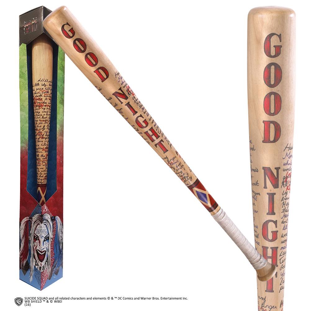 Escuadrón Suicida Réplica Bate de béisbol de Harley Quinn Good Night 80 cm