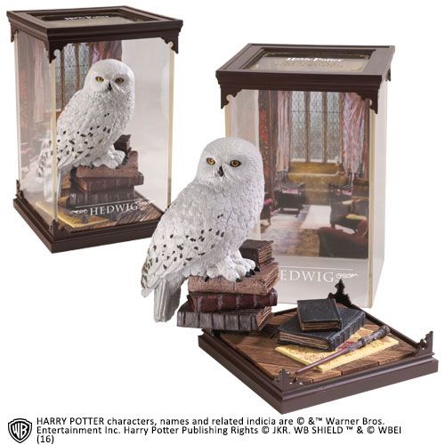 Harry Potter Estatua Magical Creatures Hedwig 19 cm