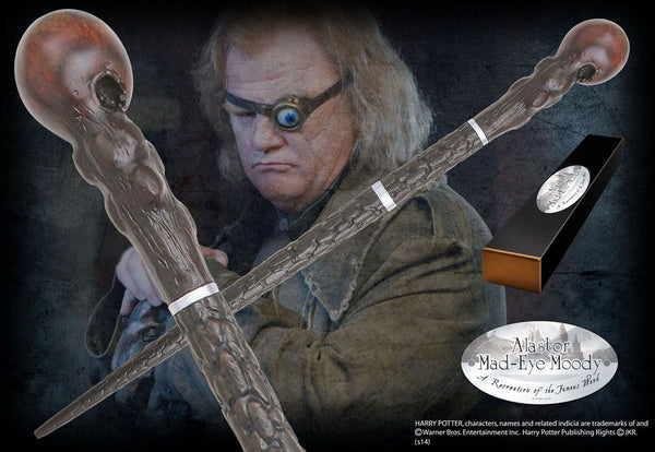 Harry Potter Varita Mágica Alastor Mad-Eye Moody (edición carácter)