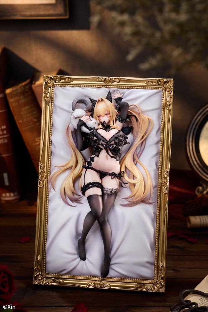 Original Character Figura PVC 1/7 Stella Black Cat Ver. Illustrated by Xin 27 cm