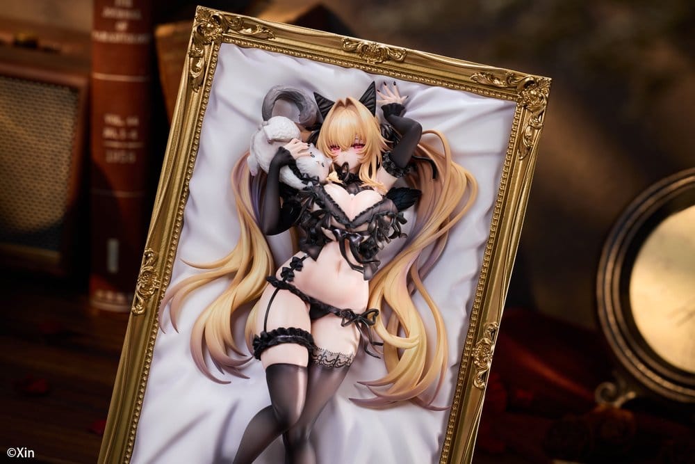Original Character Figura PVC 1/7 Stella Black Cat Ver. Illustrated by Xin 27 cm