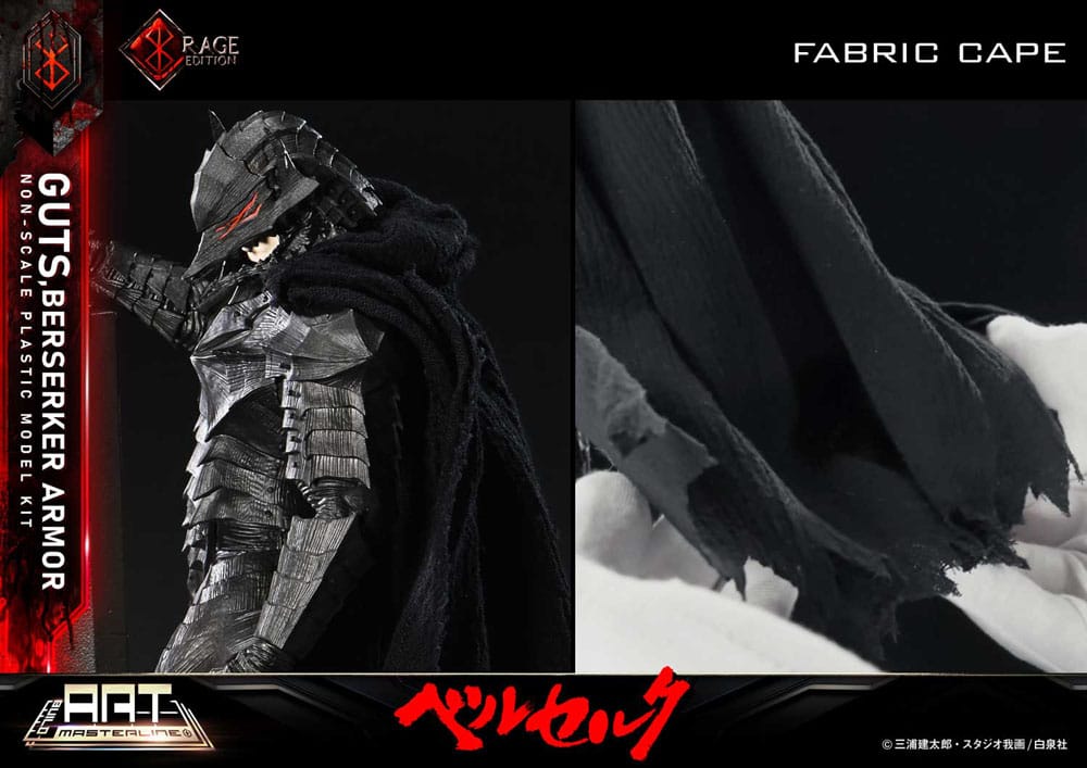 Berserk Maqueta Plastic Model Kit Build Art Masterline Guts Berserker Armor Rage 30 cm   