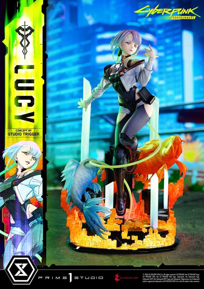 Cyberpunk: Edgerunners Concept Masterline Series Estatua 1/5 Lucy (Concept By Studio TRIGGER) 39 cm