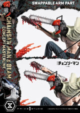 Chainsaw Man Concept Masterline Series Estatua 1/6 Chainsaw Man & Beam 73 cm