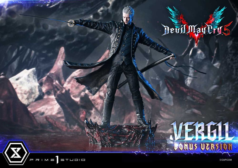 Devil May Cry V Concept Masterline Series Estatua 1/6 Vergil Bonus Ver. 39 cm     