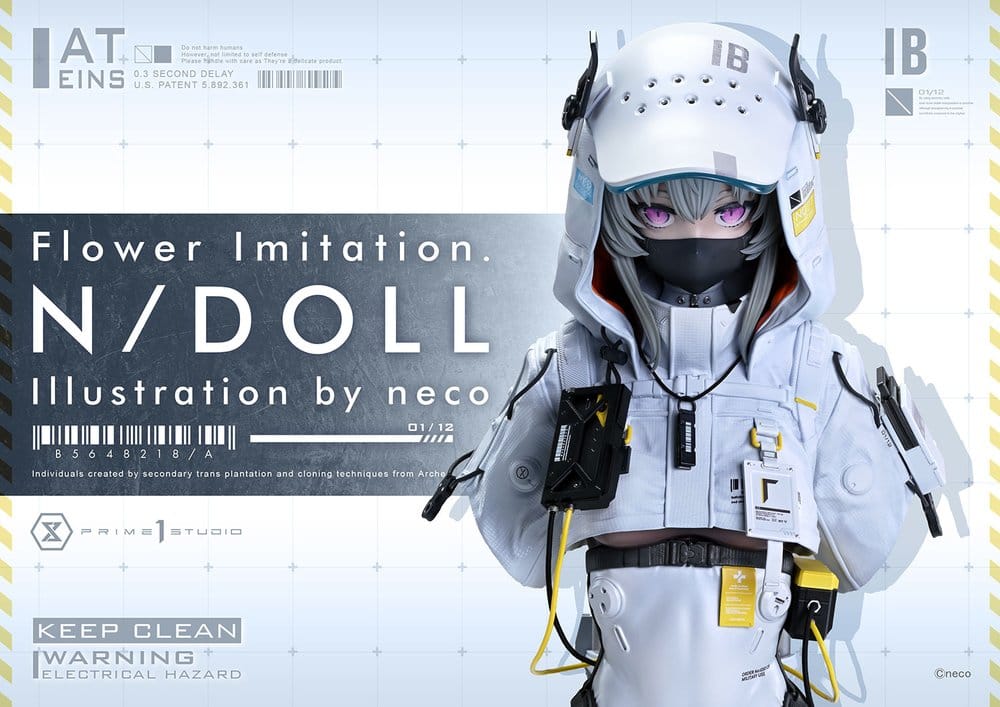 Concept Masterline Series Estatua 1/2 Flower Imitation. N/DOLL 43 cm