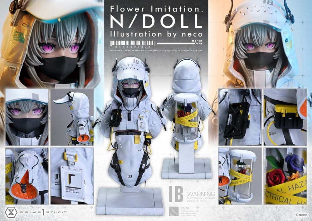 Concept Masterline Series Estatua 1/2 Flower Imitation. N/DOLL Bonus Version 43 cm