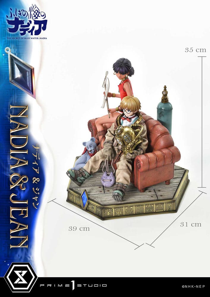 Nadia: The Secret of Blue Water Concept Masterline Series Estatua 1/6 Nadia & Jean Bonus Ver. 35 cm  