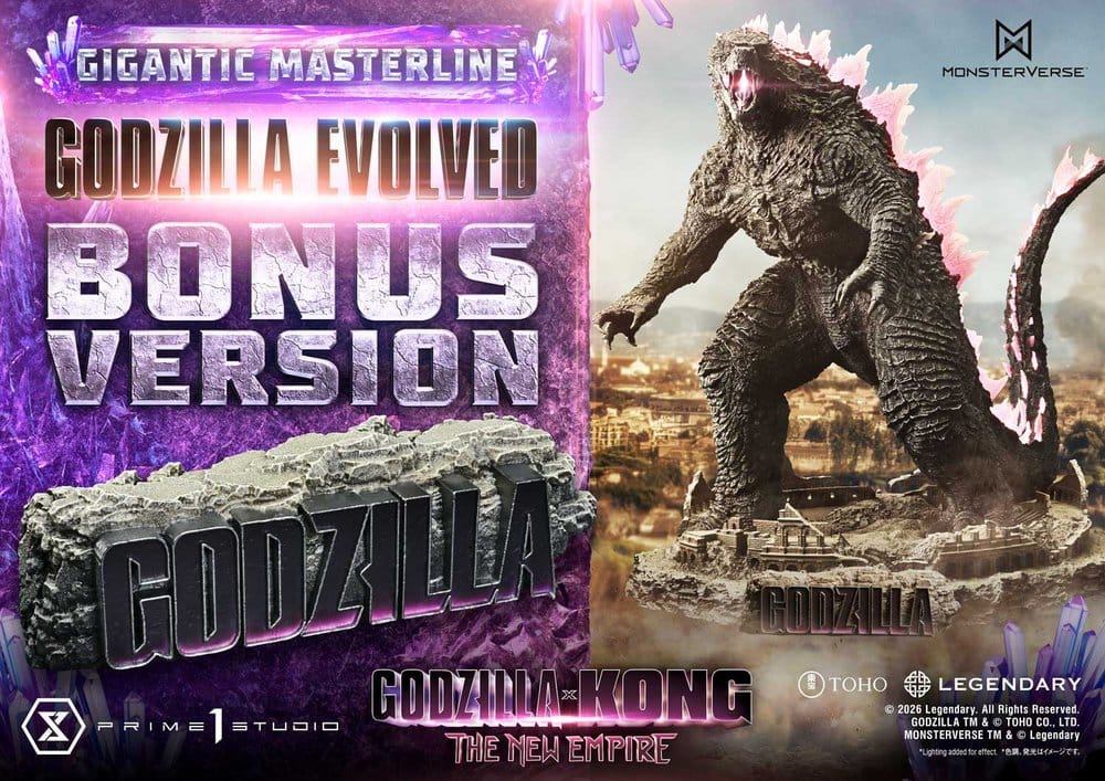 Godzilla x Kong: The New Empire (Film) Estatua Premium Gigantic Series Godzilla Evolved Bonus Ver. 93 cm 
