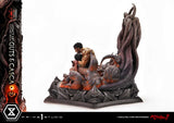 Berserk Estatua Legacy Art Kentaro Miura 1/4 Guts & Casca 72 cm