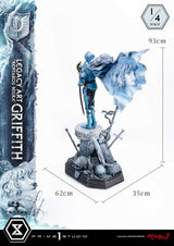 Berserk Legacy Art "Kentarou Miura" Estatua 1/4 Griffith 93 cm