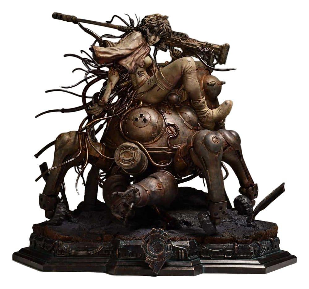 Ghost in the Shell Stand Alone Complex The Legend of Beauty and the Beast Estatua 1/4 Motoko Kusanagi & Tachikoma Art by Entei Ryu Bonus Version 53 cm