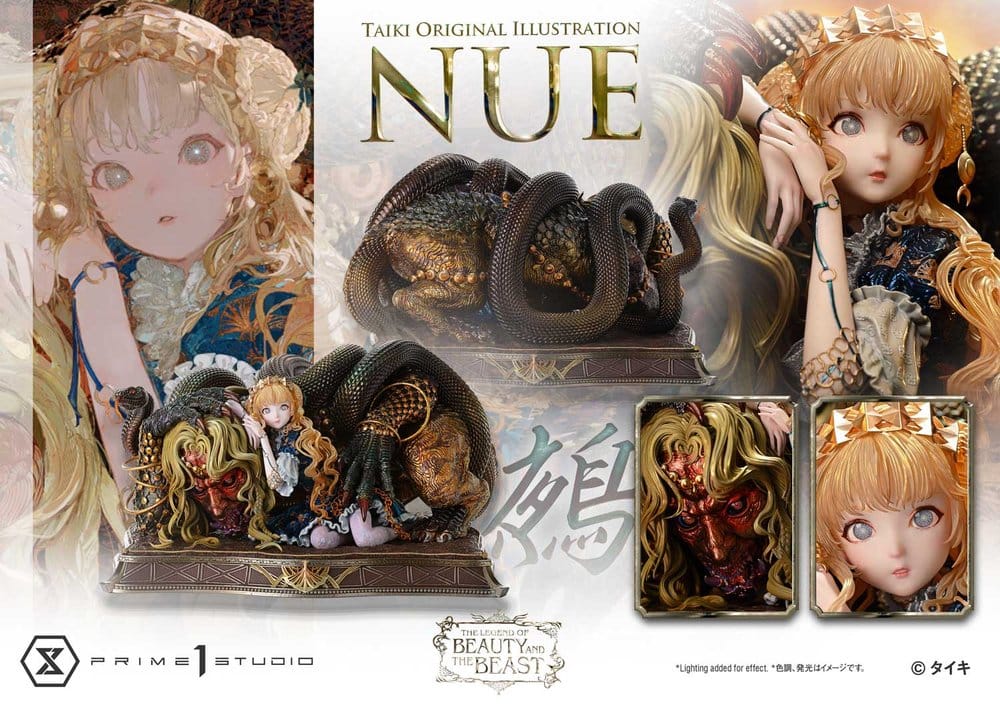 The Legend of Beauty and the Beast Estatua 1/5 Nue Art by Taiki 45 cm