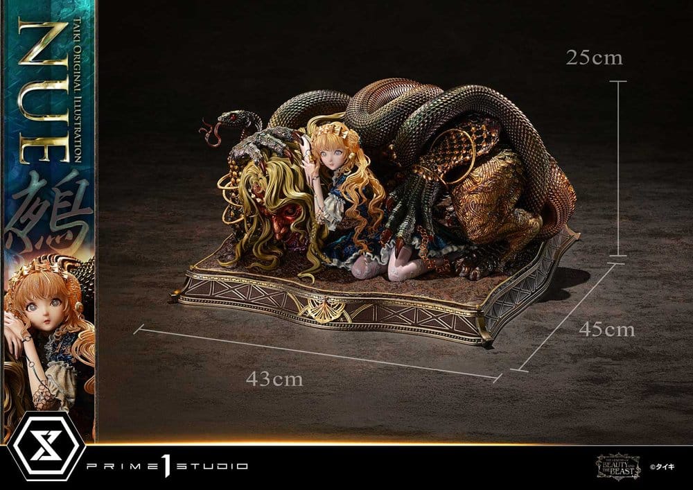 The Legend of Beauty and the Beast Estatua 1/5 Nue Art by Taiki 45 cm