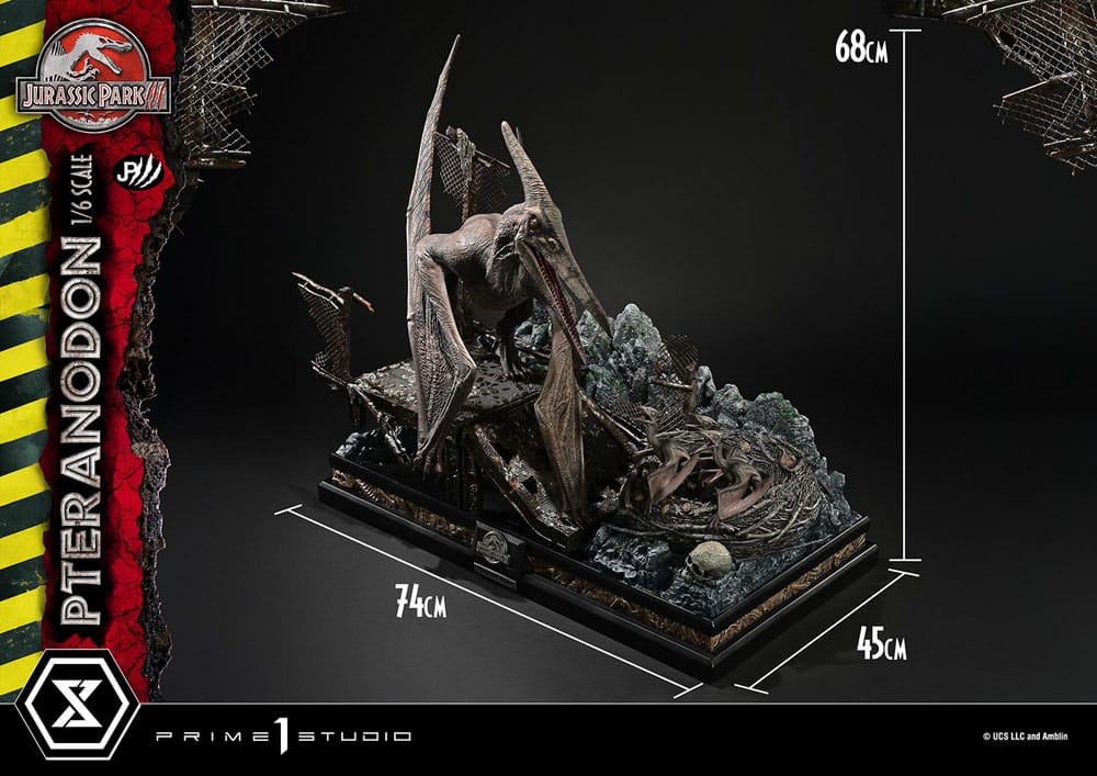 Jurassic Park III Estatua Legacy Museum Collection 1/6 Pteranodon 68 cm 