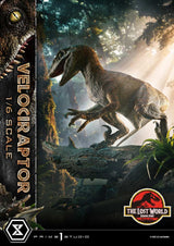 Jurassic Park II Estatua Legacy Museum Collection 1/6 Velociraptor Bonus Version 41 cm