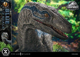 Jurassic World: Fallen Kingdom (Film) Estatua Legacy Museum Collection 1/2 Blue 88 cm 