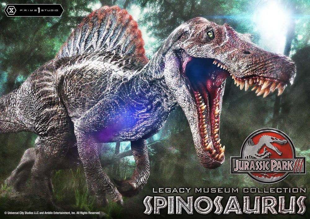 Jurassic Park Legacy Museum Collection Estatua 1/6 Spinosaurus 134 cm