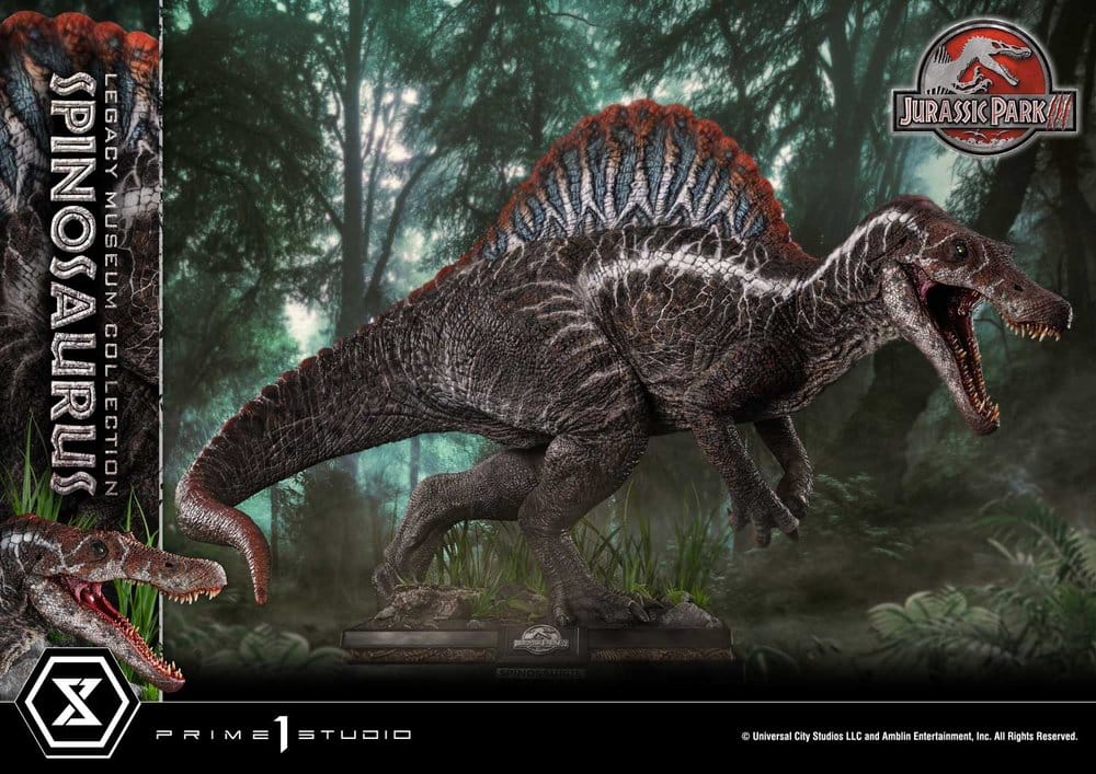 Jurassic Park Legacy Museum Collection Estatua 1/6 Spinosaurus 134 cm