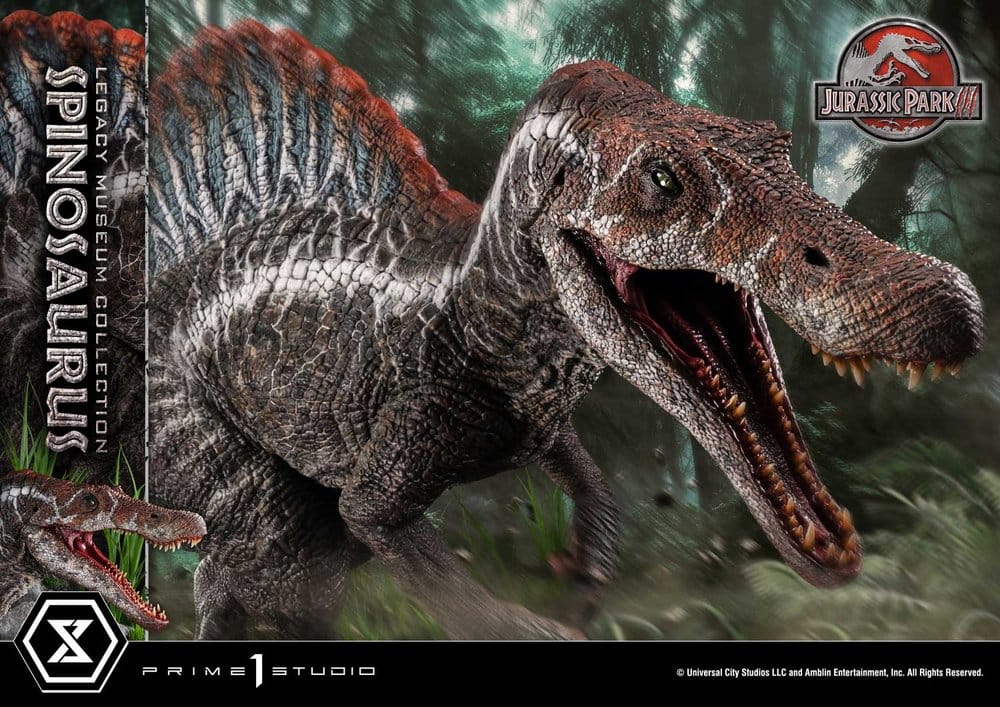 Jurassic Park Legacy Museum Collection Estatua 1/6 Spinosaurus Bonus Version 134 cm