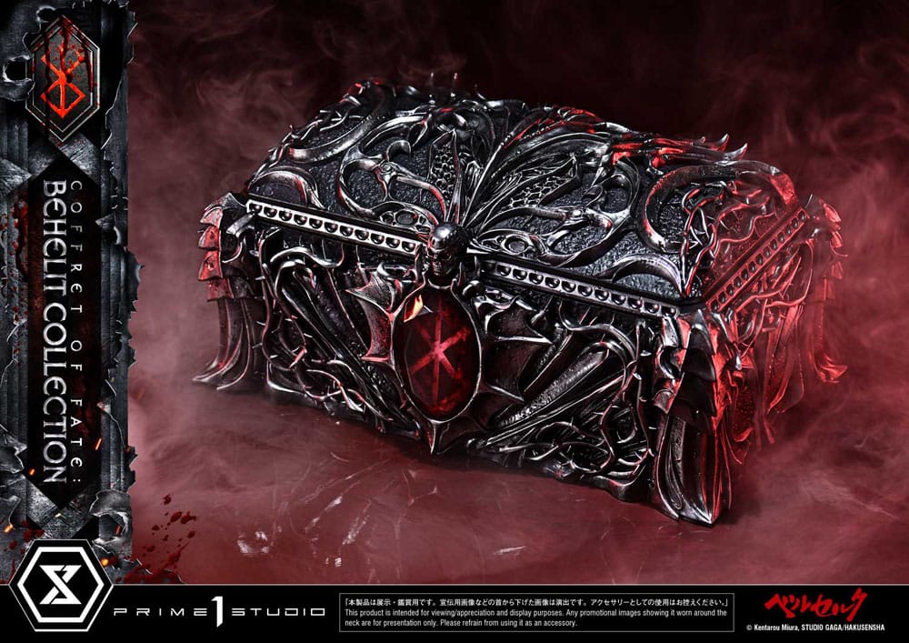 Berserk Estatuas Life Scale Behelit Skull 20 cm