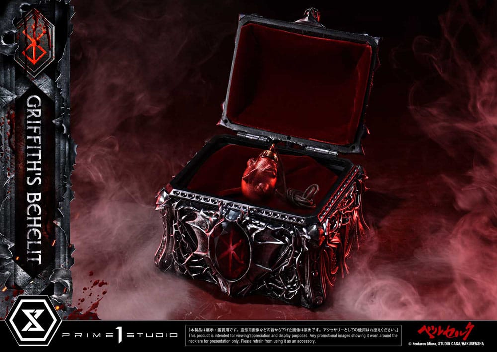 Berserk Estatua Life Scale Griffith's Behelit 6 cm