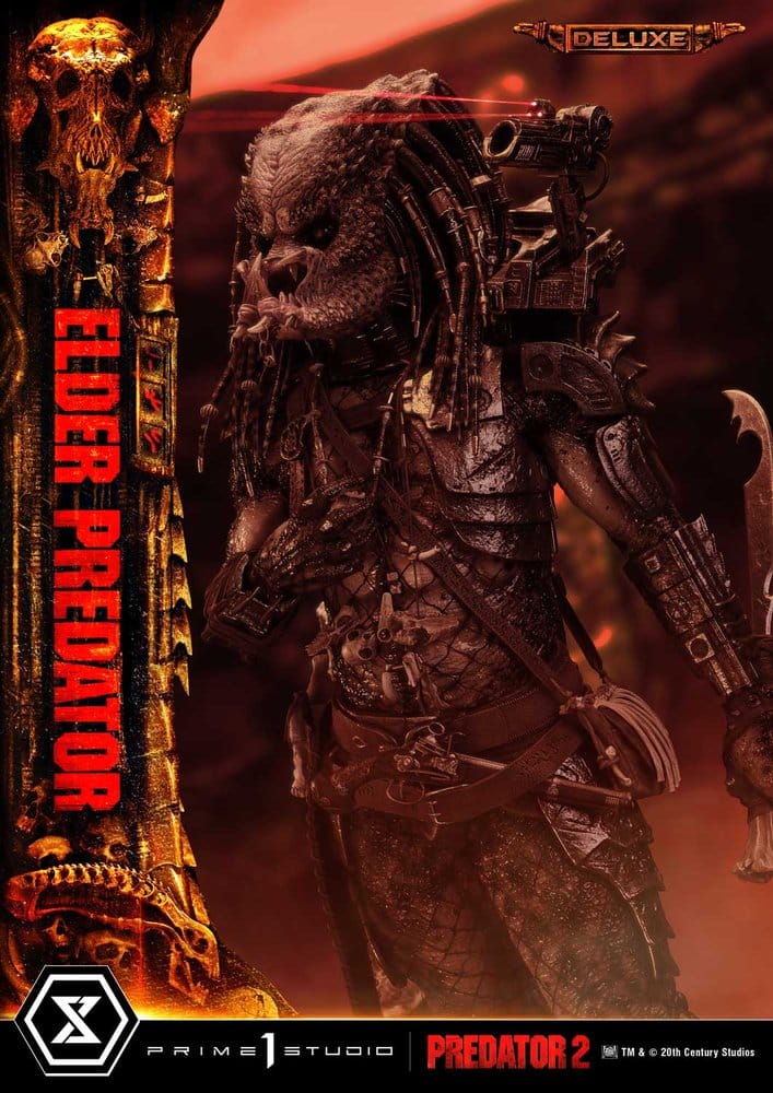 Predator 2 (Film) Museum Masterline Estatua 1/3 Elder Predator Deluxe Version 94 cm