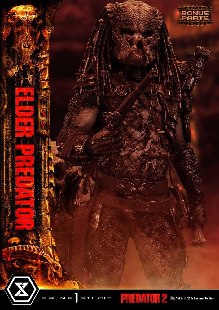 Predator 2 (Film) Museum Masterline Estatua 1/3 Elder Predator DX Bonus Version 94 cm