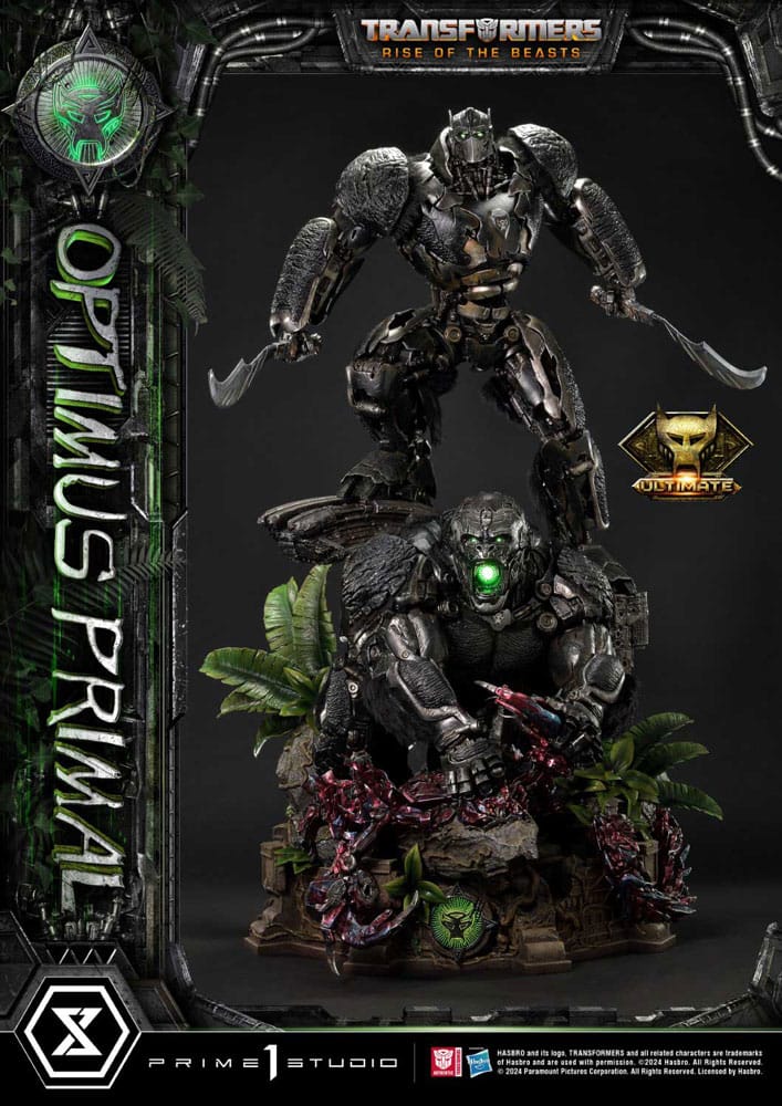 Transformers: Rise of the Beasts Museum Masterline Estatua Optimus Primal Ultimate Version 72 cm 