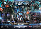 Transformers: Dark of the Moon (Film) Museum Masterline Estatua Optimus Prime Weapons Depot 127 cm