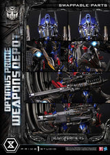 Transformers: Dark of the Moon (Film) Museum Masterline Estatua Optimus Prime Weapons Depot 127 cm