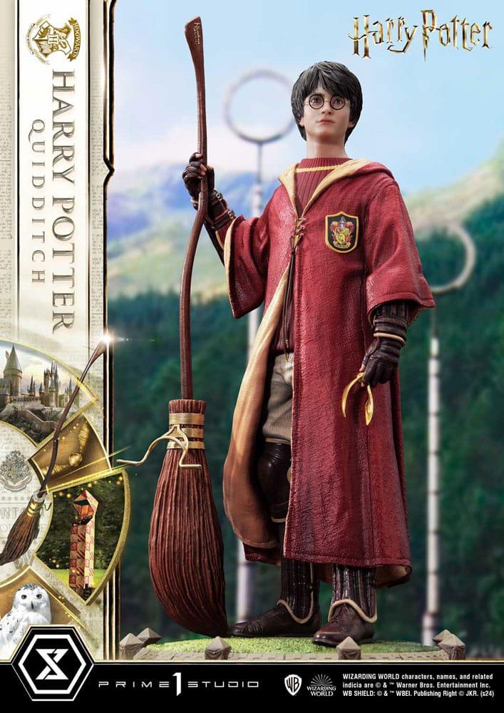 Figura Harry Potter Estatua Prime Collectibles 1/6 Harry Potter Quidditch Edition 31 cm