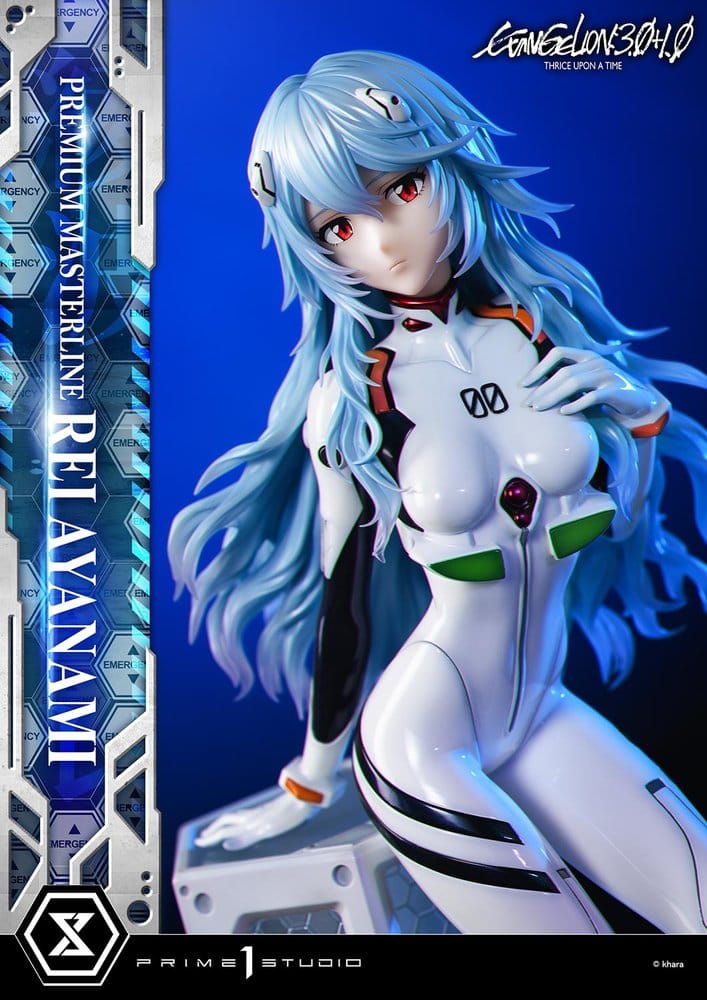 Evangelion: 3.0 + 1.0 Thrice Upon A Time Estatua Premium Masterline Series 1/4 Rei Ayanami 46 cm 