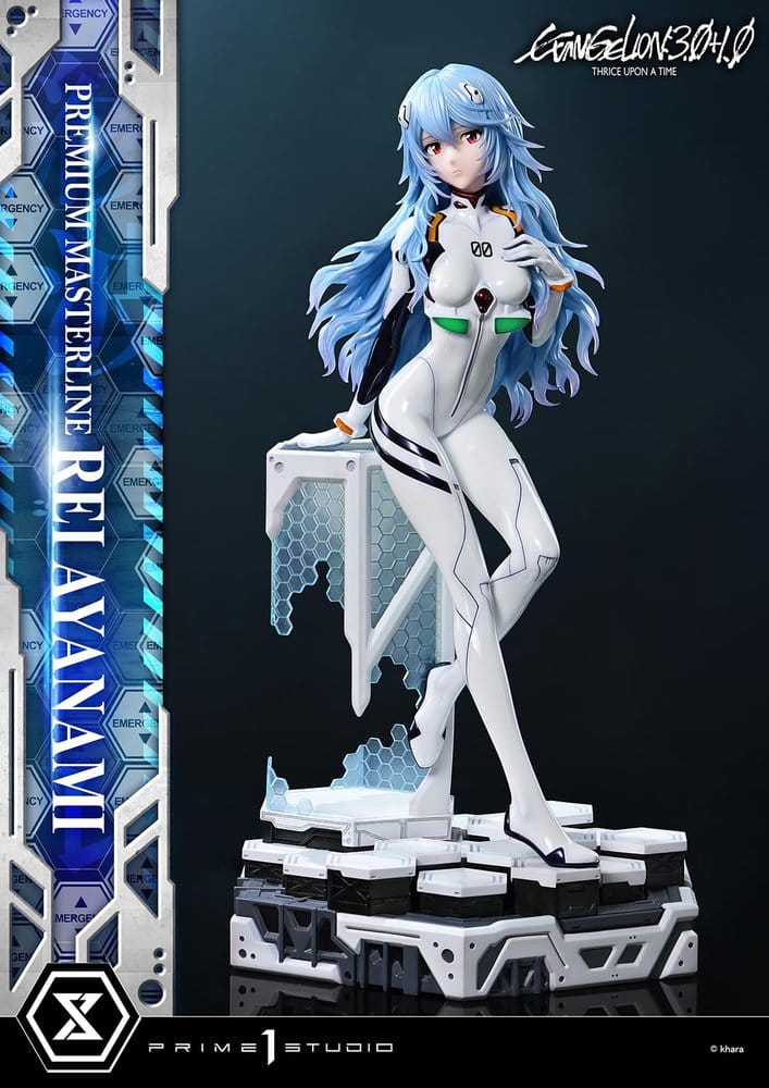 Evangelion: 3.0 + 1.0 Thrice Upon A Time Estatua Premium Masterline Series 1/4 Rei Ayanami 46 cm 