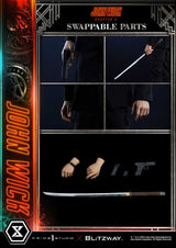 John Wick Chapter 4 Estatua Ultimate Premium Masterline Series 1/4 John Wick Deluxe Version 54 cm