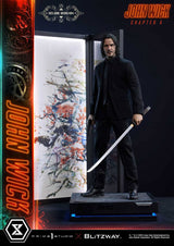 John Wick Chapter 4 Estatua Ultimate Premium Masterline Series 1/4 John Wick Deluxe Version 54 cm
