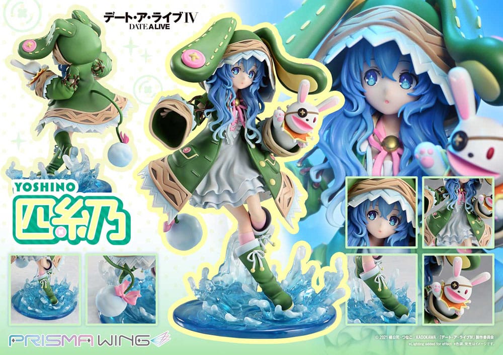 Date A Live Estatua PVC 1/7 Prisma Wing Yoshino 20 cm