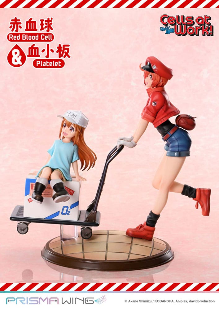 Cells at Work Estatua PVC Red Blood Cell & Platelet  26 cm  