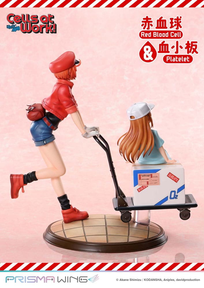 Cells at Work Estatua PVC Red Blood Cell & Platelet  26 cm  