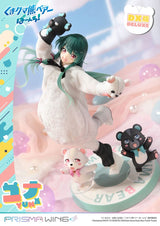 Kuma Kuma Kuma Bear Punch! Estatua PVC 1/7 Prisma Wing Yuna Deluxe Version 28 cm 