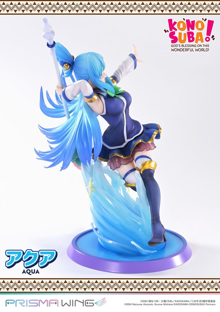 Konusuba - God's blessing on this wonderful world! Estatua PVC 1/7 Prisma Wing Aqua 24 cm 