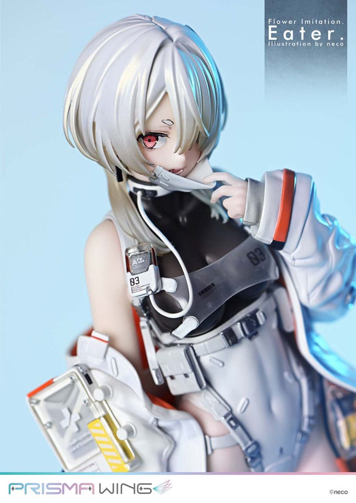 Flower Imitation Estatua PVC 1/7 Prisma Wing Eater Illustration by neco 32 cm