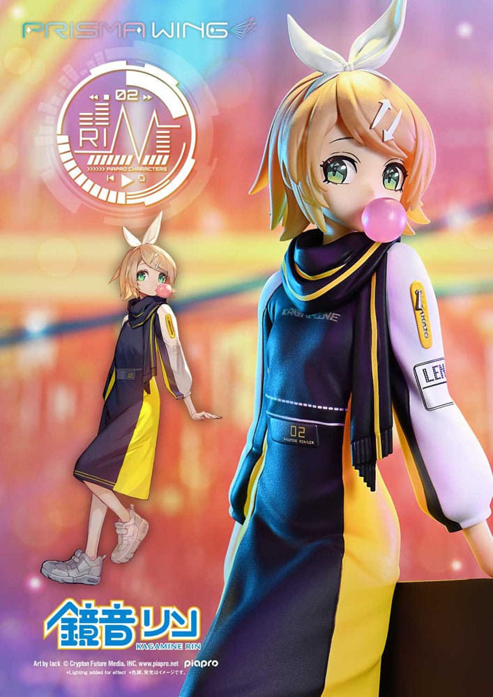 Vocaloid Estatua PVC 1/7 Prisma Wing Piapro Characters Kagamine Rin (Art by lack) 21 cm  