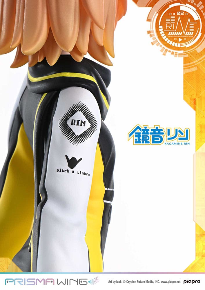 Vocaloid Estatua PVC 1/7 Prisma Wing Piapro Characters Kagamine Rin (Art by lack) 21 cm  