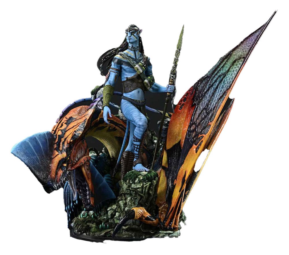 Avatar (Film)  Estatua Real Elite Masterline Series 1/4 Jake Sully & The Great Leonopteryx 87 cm 