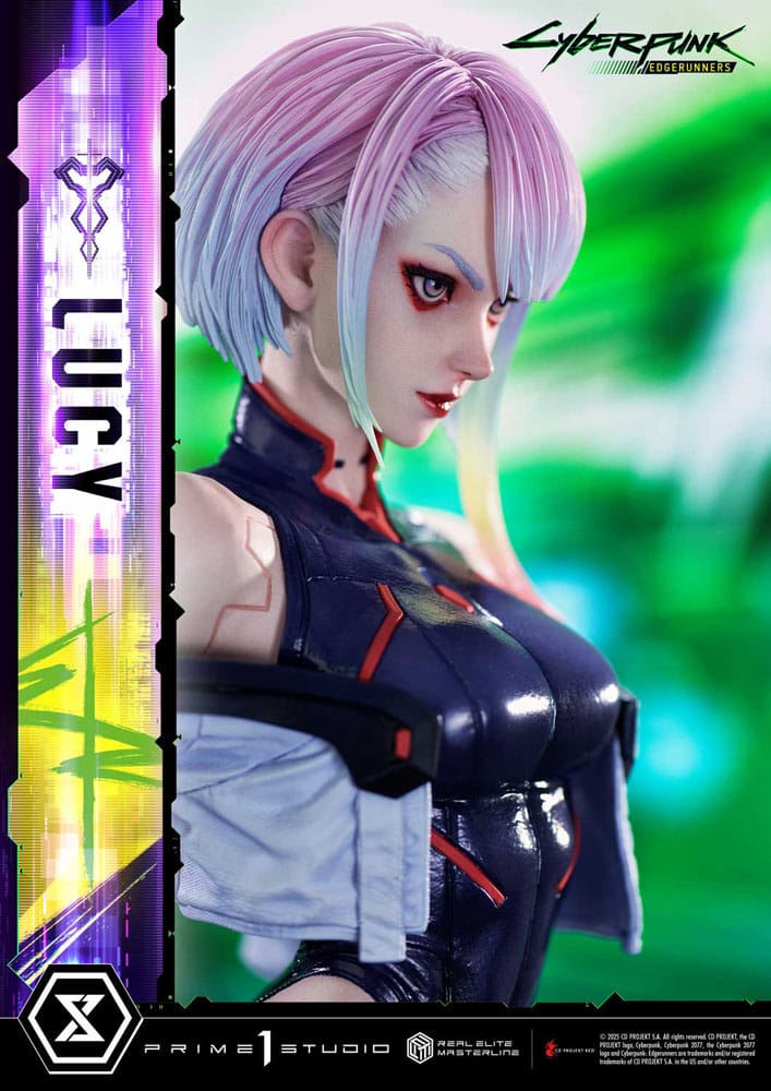 Cyberpunk: Edgerunners Estatua Real Elite Masterline Series 1/4 Lucy 50 cm