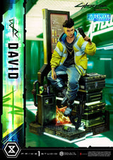 Cyberpunk: Edgerunners Estatua Real Elite Masterline Series 1/4 David Deluxe Bonus Version 58 cm 