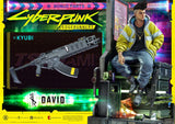Cyberpunk: Edgerunners Estatua Real Elite Masterline Series 1/4 David Deluxe Bonus Version 58 cm 