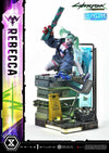 Cyberpunk: Edgerunners Estatua Real Elite Masterline Series 1/4 Rebecca Deluxe Version 54 cm