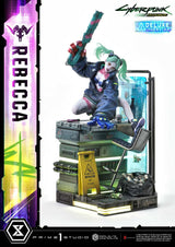 Cyberpunk: Edgerunners Estatua Real Elite Masterline Series 1/4 Rebecca Deluxe Version 54 cm  